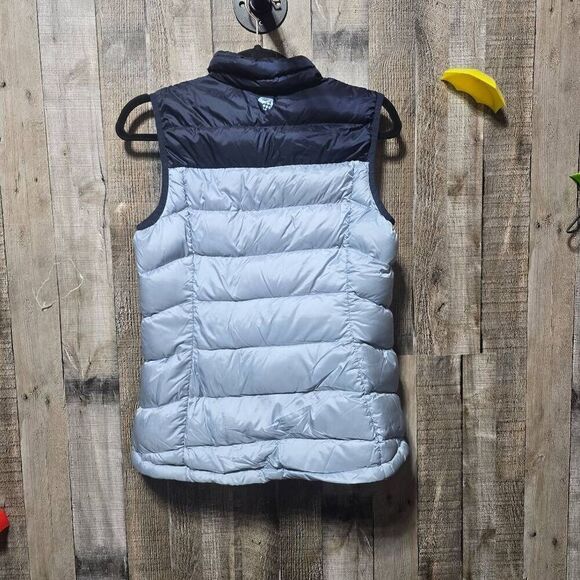 Mountain Hardwear Ratio Down Blue Puffer Vest - Picture 4 of 7